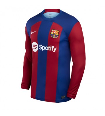 Maillot de foot Barcelona Domicile 2023-24 Manche Longue